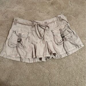 BDG Women's Light Tan Cargo Skirt